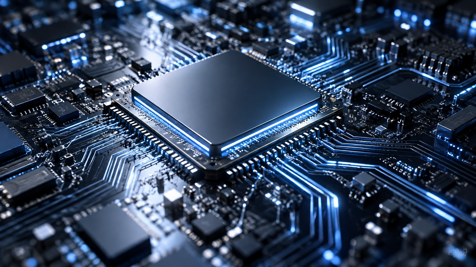 AI processor representing AI-powered business discovery